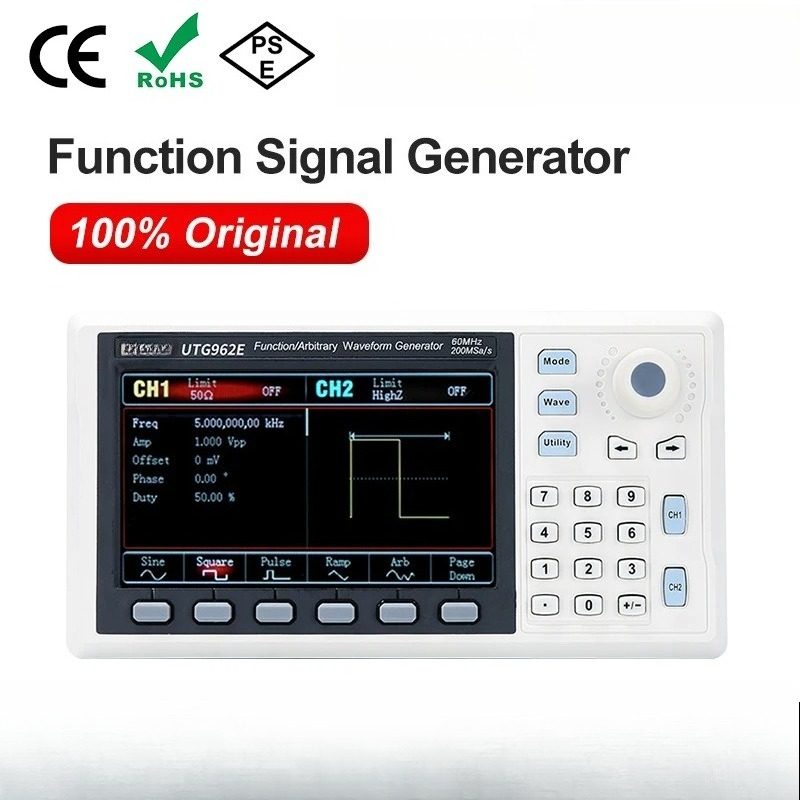 Function Signal Generator UTG9 - огляд і ціна Function Arbitrary Waveform Generator