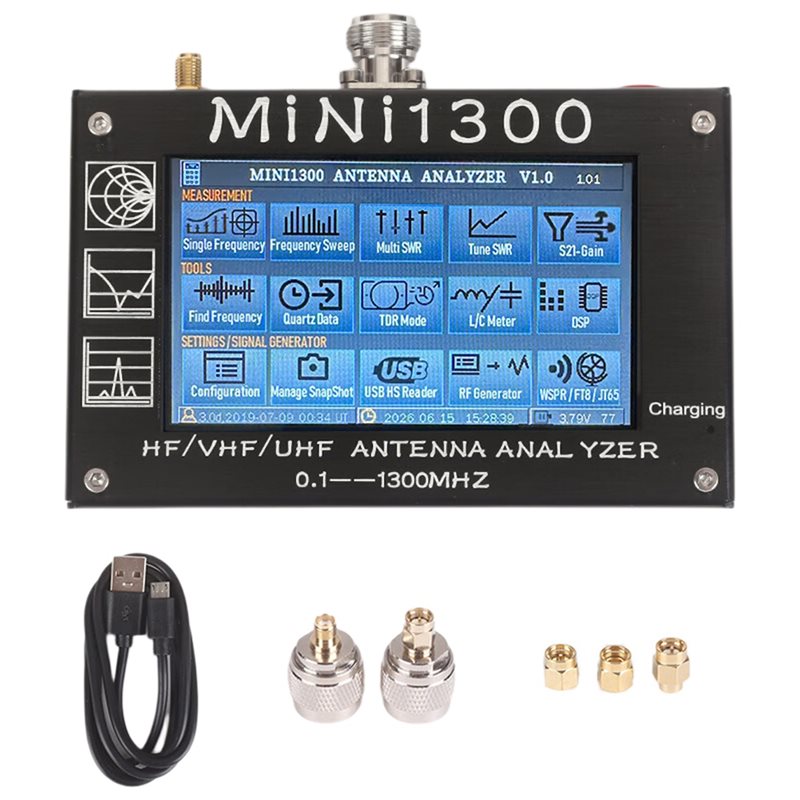 ABUI-Mini1300 4.3Inch Vector N - огляд і ціна Signal Generator Spectrum Analyzer