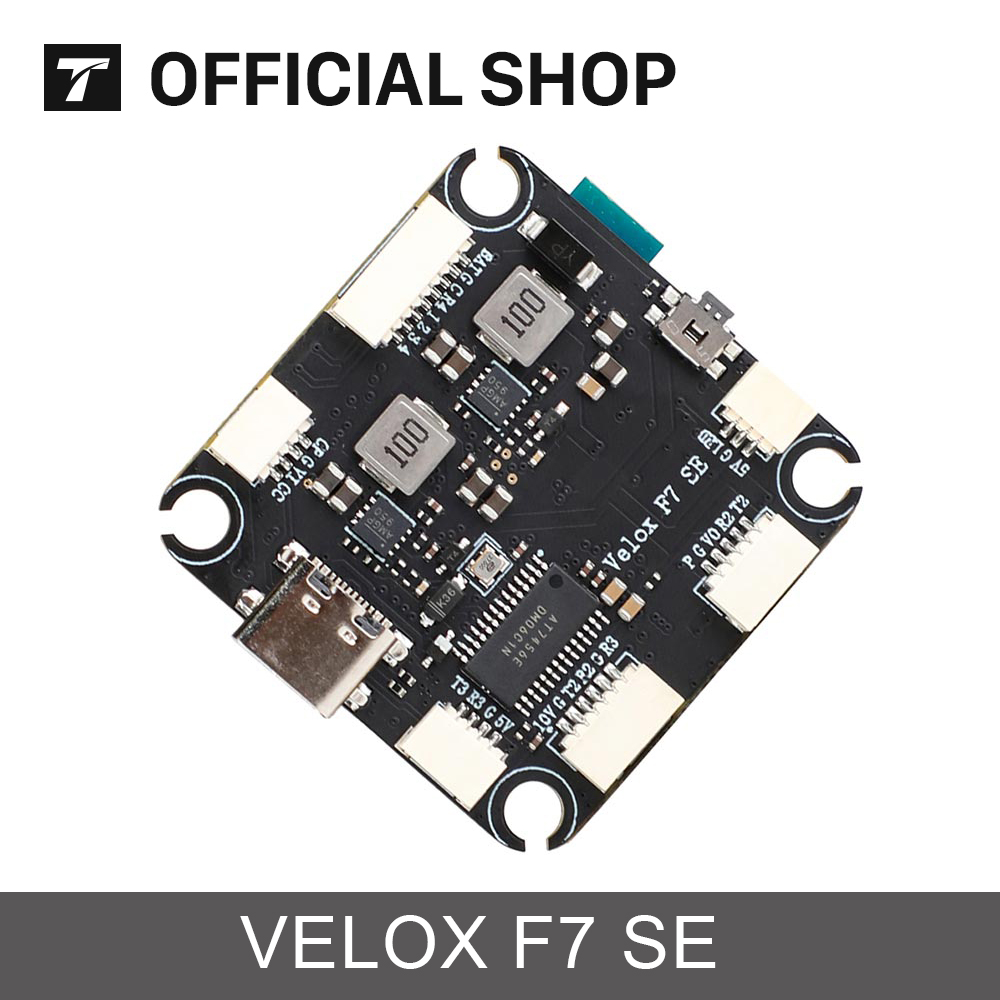 T-HOBBY Velox F7 SE 30x30 KK2. - огляд і ціна Fpv Flight Controller F7 Stack 60A