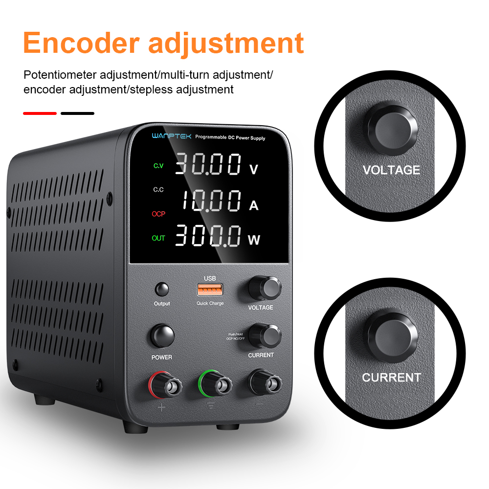 Wanptek Laboratory Power Suppl - огляд і ціна Programmable Dc Power Supply 30V 10A