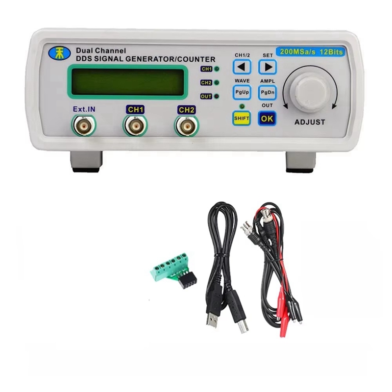 MHS5200A Digital DDS Function  - огляд і ціна Function Arbitrary Waveform Generator