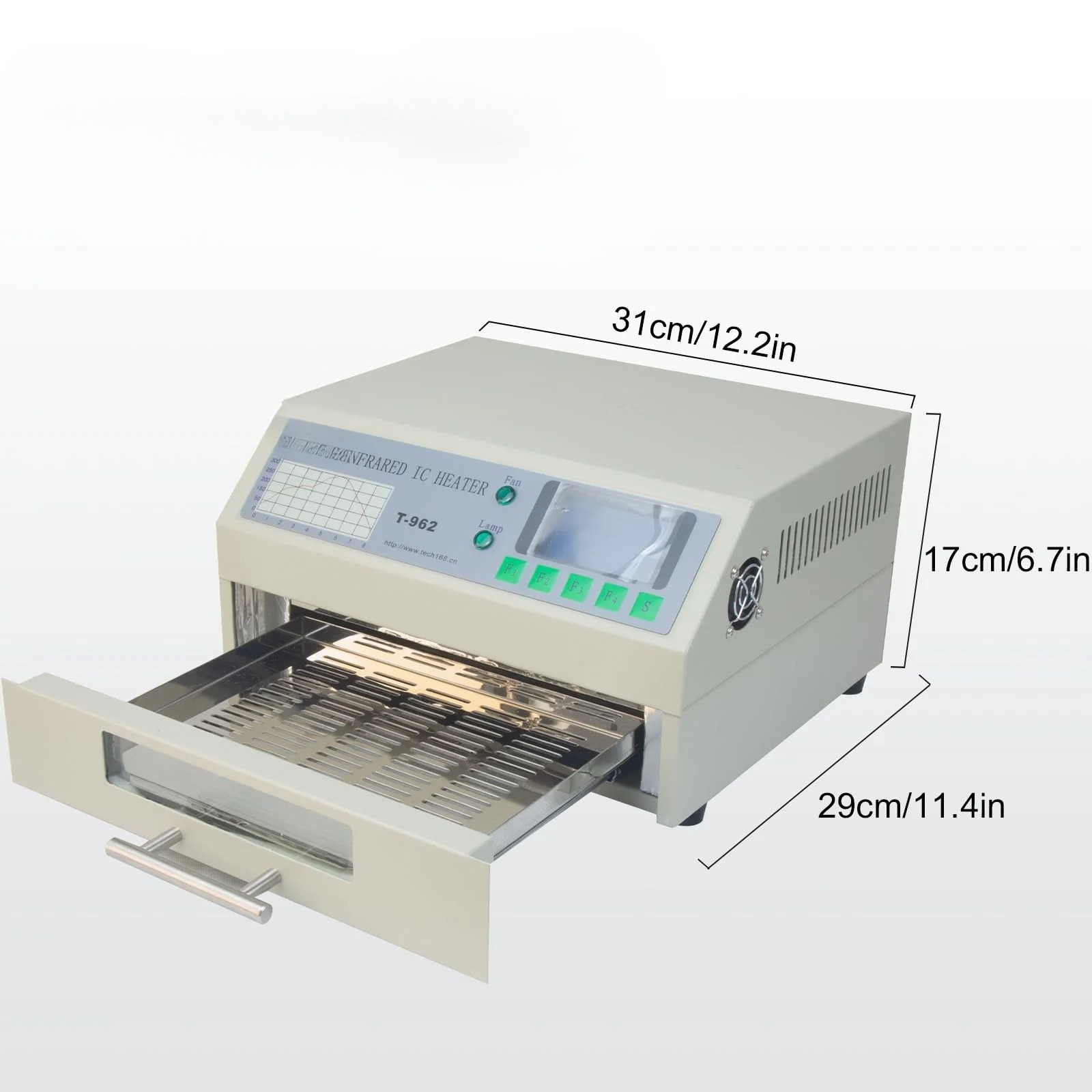 2026800W Automatic Reflow Mach - огляд і ціна Reflow Oven Pcb T962