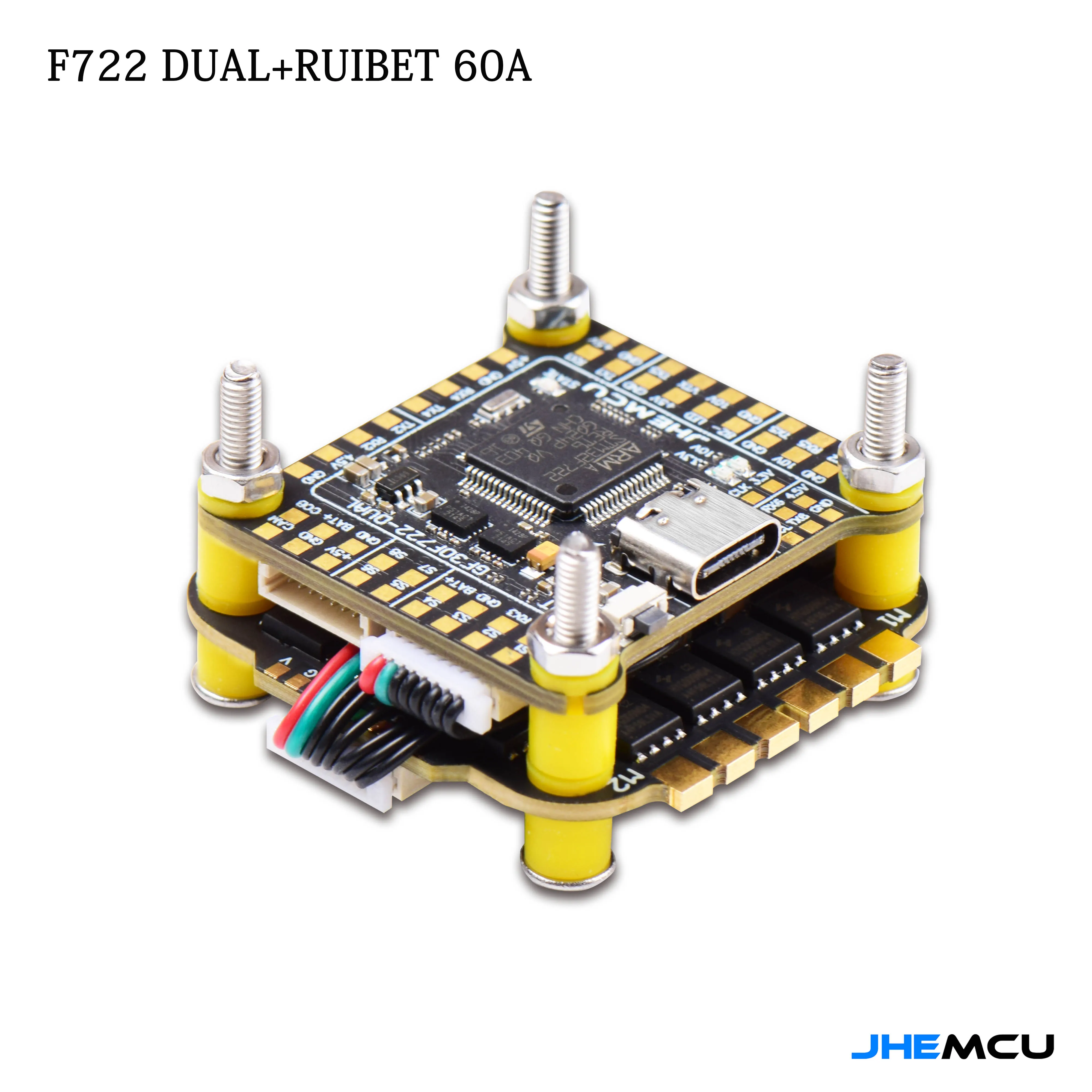 UniFlyJHEMCU F7 Stack F722 Dua - огляд і ціна Fpv Flight Controller F7 Stack 60A